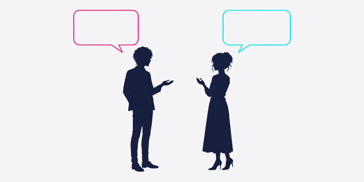 スナックのTikTok運用に関するよくある質問を会話で示すイラスト