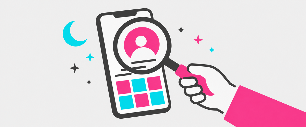 プロフィールで何の店かを伝えるフラットイラスト